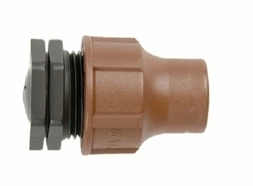 rainbird bf-verschraubungen Anschlussstücke Lock Type zum Verbinden von PE-Rohr oder Tropfrohr mit 16 mm Außendurchmesser