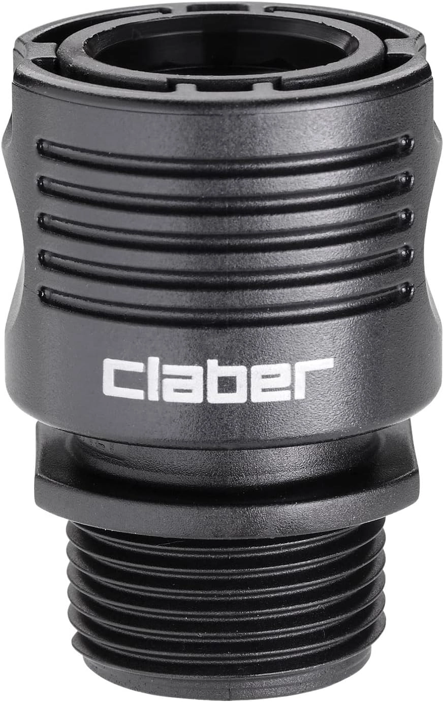 Adapter Claber 3/4 AG x Klickanschluss -91494, Beregnung,Bewässerungssysteme